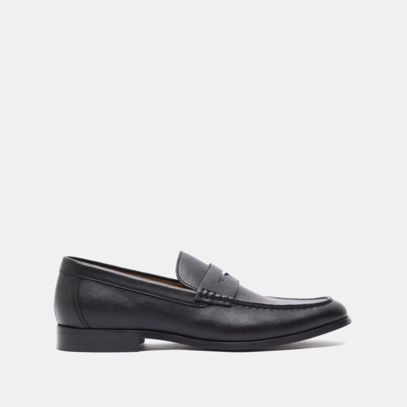 Full Black Slipon Shoe - Image 4