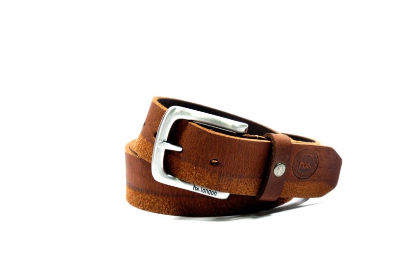 Casual Half Suede Tan Belt - Image 4